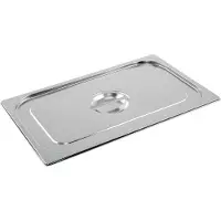 Aps Låg 1/1 GN 53x32,5x3 cm Rustfrit stål til Kantine 1/1 GN,stk