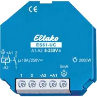 Eltako ES61-UC, Blå, Hvid, 250 V, 10 A, 45 x 45 x 18 mm
