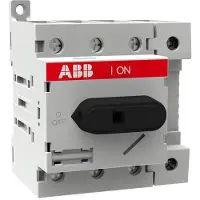 ABB OT63ML4, Drejekontakt, 4P, Hvid, Sort, IP20, 80 A, 750 V