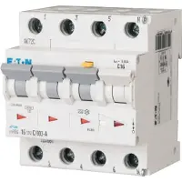 Eaton KOMBIAFB 3P+N C 10A 30MA 6KA