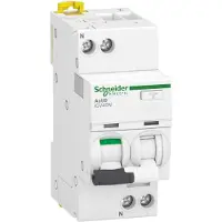 Schneider Electric Kombiafbryder RCBo, HPFI, iCV40N, 1P+N, B 10A 30mA, kl.A