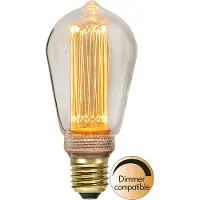 Star Trading E27 LED-pære Dæmpbar 2,5W 1800K 90 lumen