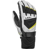 LEKI Griffin S, skihandsker, hvid/sort