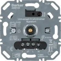Berker 296110 Uni-Drehd. Komf. (R,L,C,LED), Softr.