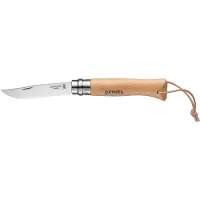 Opinel - Knive og værktøj - Couteau Baroudeur N°08 Hêtre til Unisex - Beige