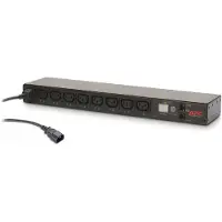 Schneider Electric Switched Rack PDU AP7920B - Strømfordelingsenhed - AC 200/208/230 V - 2300 VA - Ethernet - input: IEC 60320 C14 - output-stikforbindelser: 8 (pow