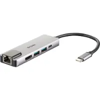 D-Link Dub-m520 Usb-c Hub 5 Porte