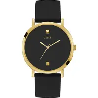 GUESS Herreur W1264G1 Sort/Gummi Ø44 mm