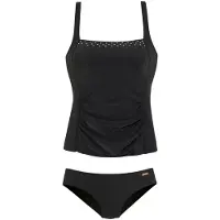 LASCANA Tankini sort / hvid