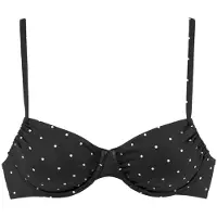 LASCANA Bikinioverdel sort