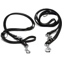 Beeztees Læder Hundesnor - Sort - 200 x 20 cm
