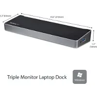 StarTech.com Triple Monitor Usb 3.0 Dokningsstation