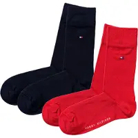 Tommy Hilfiger Sokker blå / lys rød