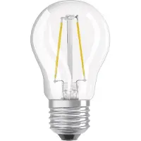 Osram E27 LED Lyspære Normal 1,5W 2700K