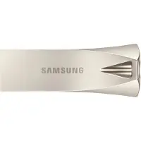 Samsung BAR Plus MUF-128BE3 - USB flashdrive - 128 GB - USB 3.1 Gen 1 - champagne sølv