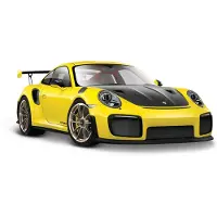 Maisto 31523, Sportsbil model, Monteringssæt, 1:24, Porsche 911 Gt2 RS, Ethvert køn, Sort, Gul