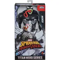 Hasbro Spider-Man Maximum Venom Titan Hero Venom Action Figur inspireret af Marvel Universe Blast Gear-kompatibel Back Port Ages 4 and Up Black