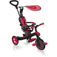 Globber Explorer Trike 4in1, Børn, Kickbike scooter, Ethvert køn, Asfalt, 3 hjul, 1 År