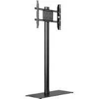 Multibrackets M Display Stand 180 Single - Stativ - for fladt panel - aluminium, stål - sort - skærmstørrelse: 24-63 - monteringsgrænseflade: op til 700 x 400 mm - gulvstående