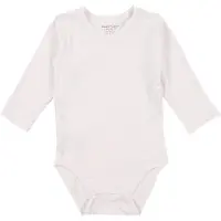Hust and Claire Body l/æ - Buller - Bambus - Hvid - - 56 - Body L/Æ