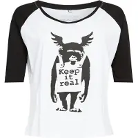 Mc Clothes Banksy´s Graffiti Ape Raglan T-shirt Med Korte ærmer