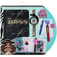 L.O.L. Surprise! LOL Surprise OMG Fashion Hemmelig Dagbog: Personlig Dagbog med Usynligt Blæk-pen, Elektronisk Adgangskode og Ur-nøgle