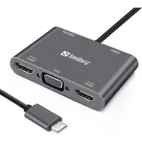 Sandberg USB-C MultiPort Docking Station