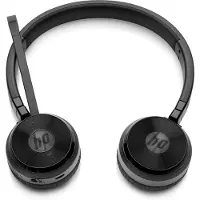 HP UC Wireless Duo - Headset - på øret - Bluetooth - trådløs - NFC