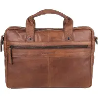 Spikes & Sparrow Bronco - Dokumentmappe brun