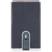 Piquadro Black Square – læderpung, PP4891B3RBLU4, blå