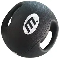 Master Fitness Medicinbold Grip, sort, 10 kg