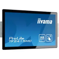 Iiyama ProLite TF2415MC-B2 - LED-skærm - 23.8 - åben ramme - touchscreen - 1920 x 1080 Full HD (1080p) @ 60 Hz - VA - 350 cd/m² - 3000:1 - 16 ms - HDMI, VGA, DisplayPort - sort