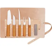 Marttiini Cabin Chef Knife Set 1494000 Satin 8Cr14MoV, Birch, knife set