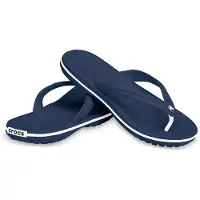 Crocs Klipklappere navy / hvid