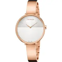 Calvin Klein CK K7A23646 Hvid/Rosaguldtonet stål Ø38 mm