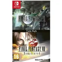 Square Enix Games Switch Final Fantasy Vii And Viii Remastered Twin Pack Imp Uk