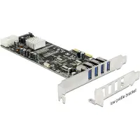 DeLOCK PCI Express Card > 4 x external USB 3.0 Quad Channel - USB-adapter - PCIe 2.0 x4 - USB 3.0 x 4