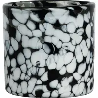 By On Calore fyrfadsstage XS Ø10 cm Black/White