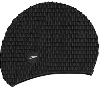 Speedo 70-9290001, Sort, Hovedhætte, Unisex, Svømning, Silikone, 1 stk