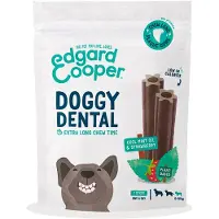 EDGAR COOPER Doggy Dental - Mynte & Jordbær - Small - 7 sticks