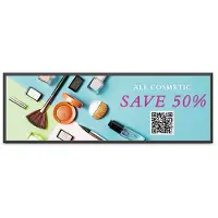 BenQ SL6502K - 65 Diagonal klasse Smart Signage Series LED-bagbelyst LCD paneldisplay - digital skiltning - Android - 4K UHD (2160p) 3840 x 2160