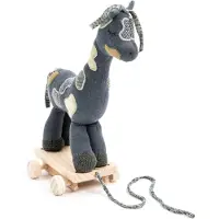 Smallstuff Trækdyr - Giraf - 40 cm - Navy - - OneSize - Trækdyr