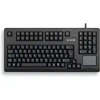 Cherry TouchBoard - Tastatur - Nordisk - Sort