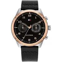 Tommy Hilfiger -Multi-Ur til Mænd med Quartz Urværk i Læder - 1791786