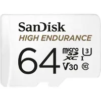 SanDisk High Endurance microSD/SD - 100MB/s - 64GB