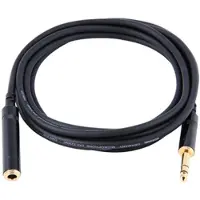 Cordial CFM 3 VK, 6.35mm, Hanstik, 6.35mm, Hunstik, 3 m, Sort