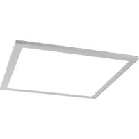 QAZQA Moderne LED panel stål 40 cm inkl. LED - Liv
