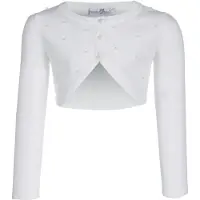 Happy girls Cardigan hvid / perlehvid