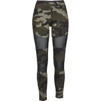 Urban Classics Leggings khaki / oliven / sort