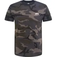 Alpha industries Basic Small Logo Camo T-shirt Med Korte ærmer